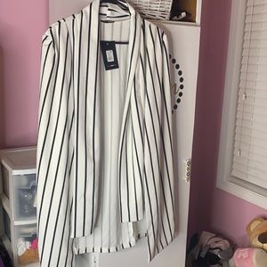 Striped blazer